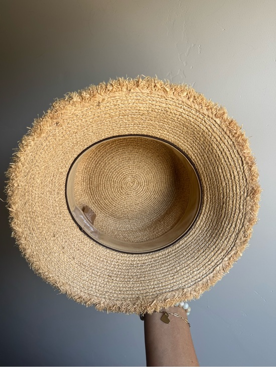 Lenny Straw Bucket Hat - Natural M main image 5